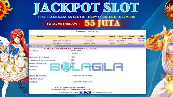 bukti jp bolagila #243