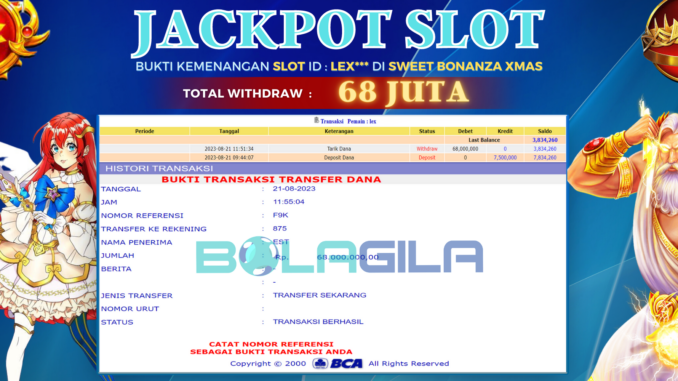 bukti jp bolagila #391