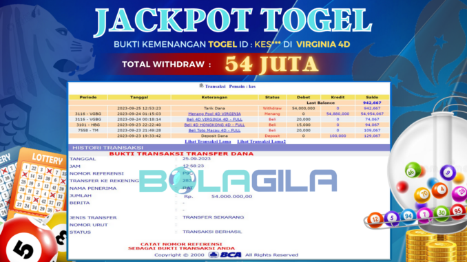 bukti jp bolagila #491