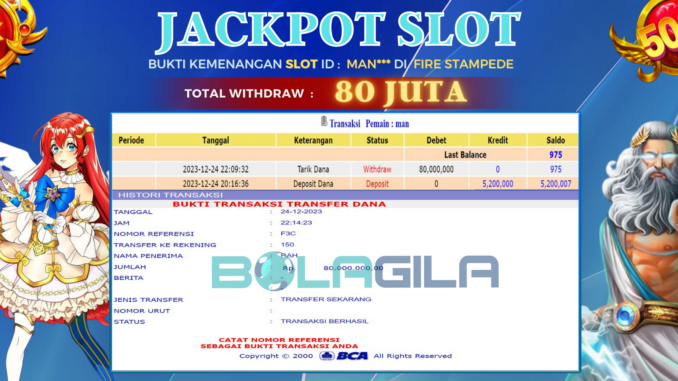 BUKTI JP BOLAGILA #578