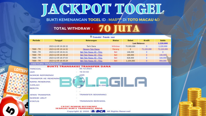 bukti jp bolagila #569