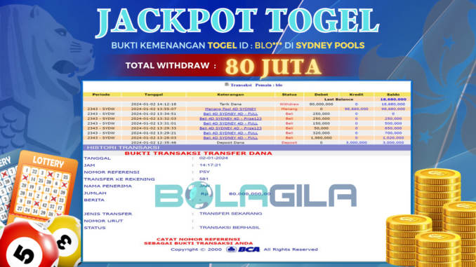 BUKTI JP BOLAGILA #592